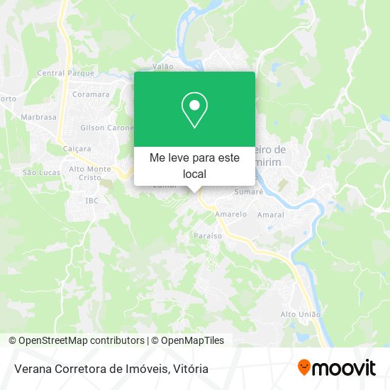 Verana Corretora de Imóveis mapa