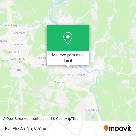 Evs Eliz Araújo mapa