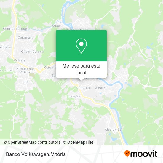 Banco Volkswagen mapa