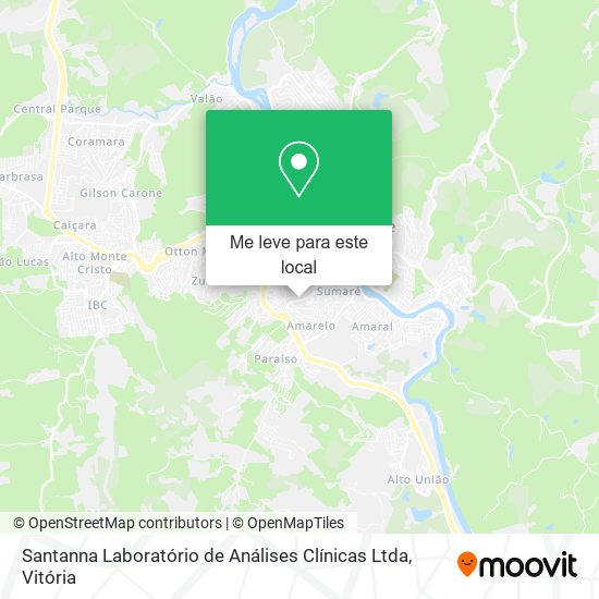 Santanna Laboratório de Análises Clínicas Ltda mapa