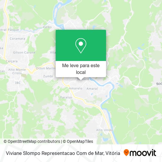 Viviane Slompo Representacao Com de Mar mapa