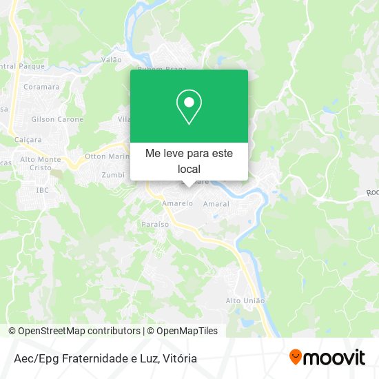 Aec/Epg Fraternidade e Luz mapa