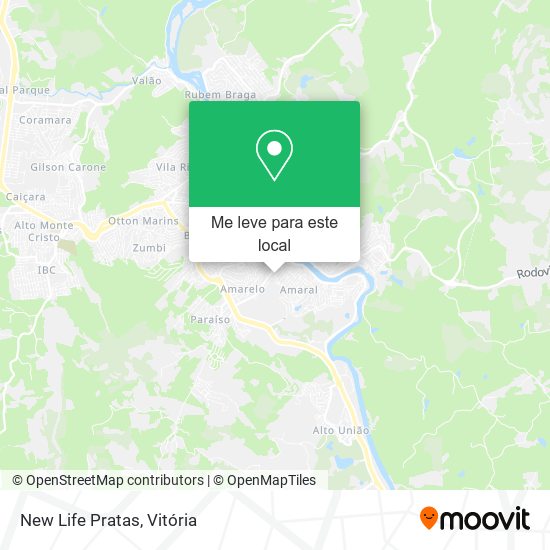 New Life Pratas mapa