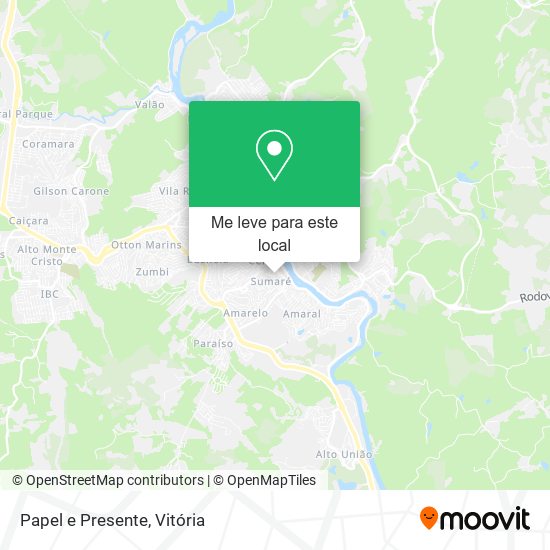 Papel e Presente mapa