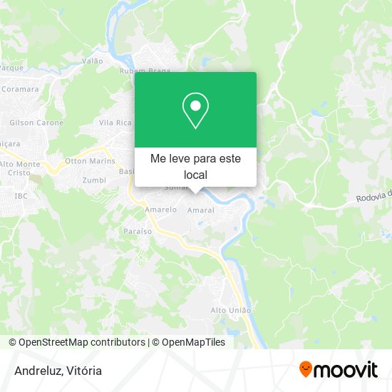 Andreluz mapa