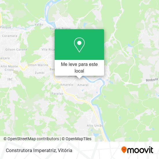 Construtora Imperatriz mapa