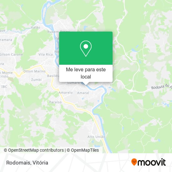 Rodomais mapa