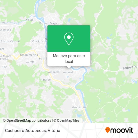 Cachoeiro Autopecas mapa