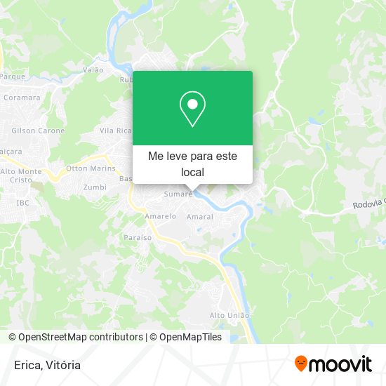 Erica mapa