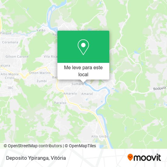 Deposito Ypiranga mapa
