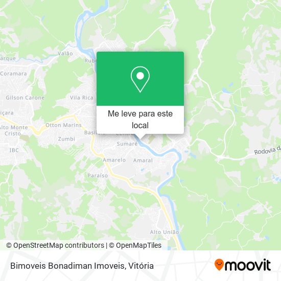 Bimoveis Bonadiman Imoveis mapa