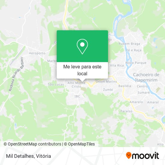 Mil Detalhes mapa