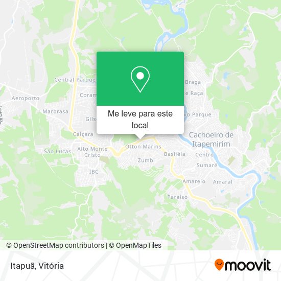 Itapuã mapa
