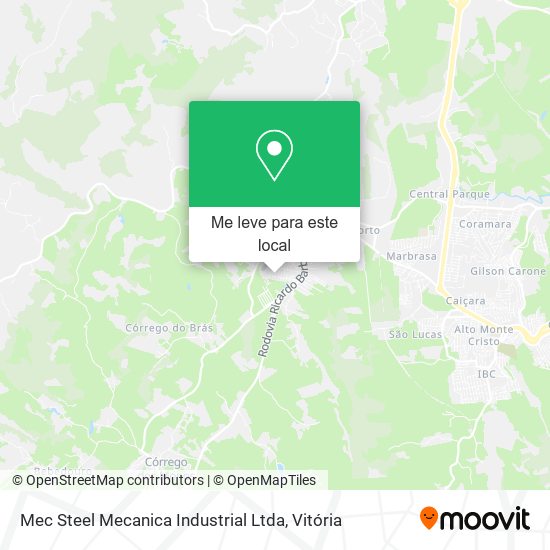 Mec Steel Mecanica Industrial Ltda mapa