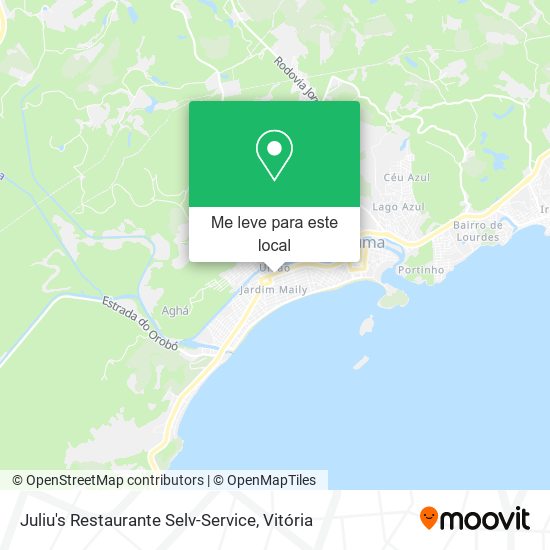 Juliu's Restaurante Selv-Service mapa