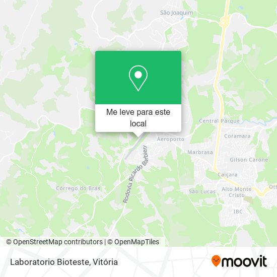 Laboratorio Bioteste mapa