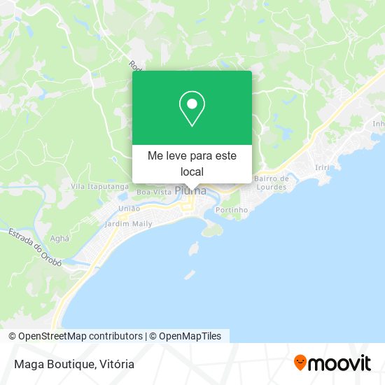 Maga Boutique mapa