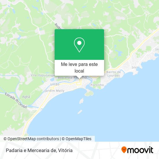 Padaria e Mercearia de mapa