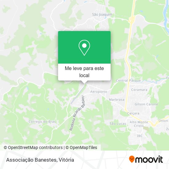 Associação Banestes mapa