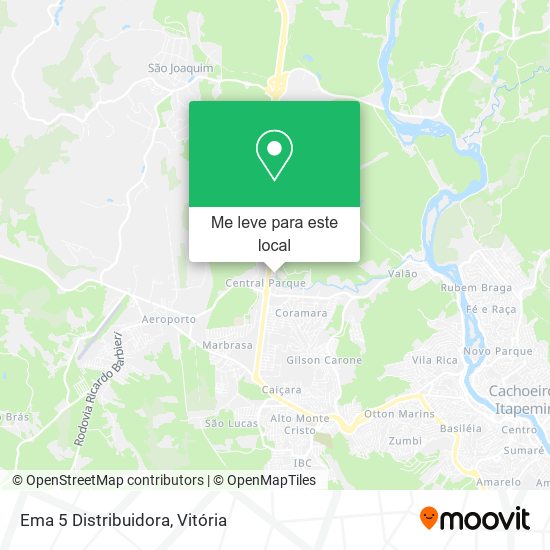 Ema 5 Distribuidora mapa