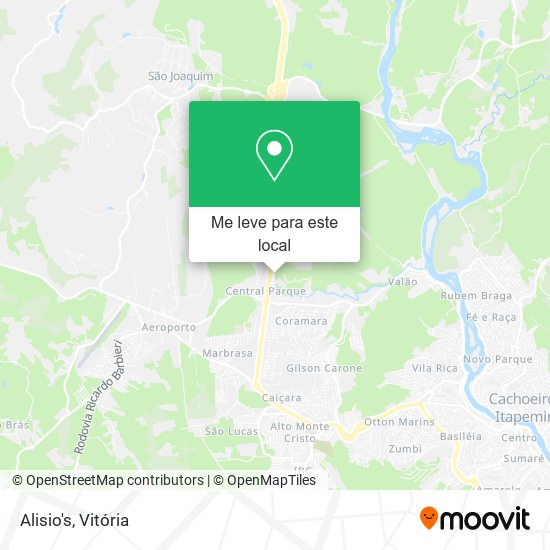 Alisio's mapa