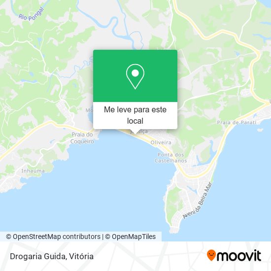 Drogaria Guida mapa