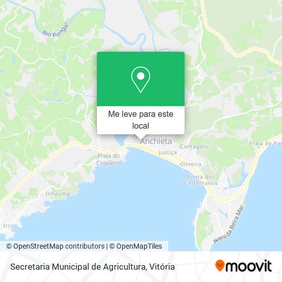 Secretaria Municipal de Agricultura mapa