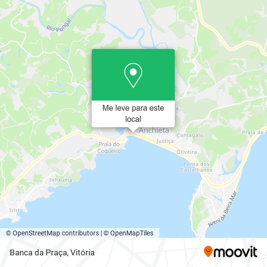Banca da Praça mapa
