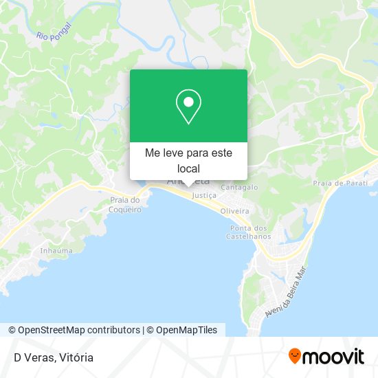 D Veras mapa