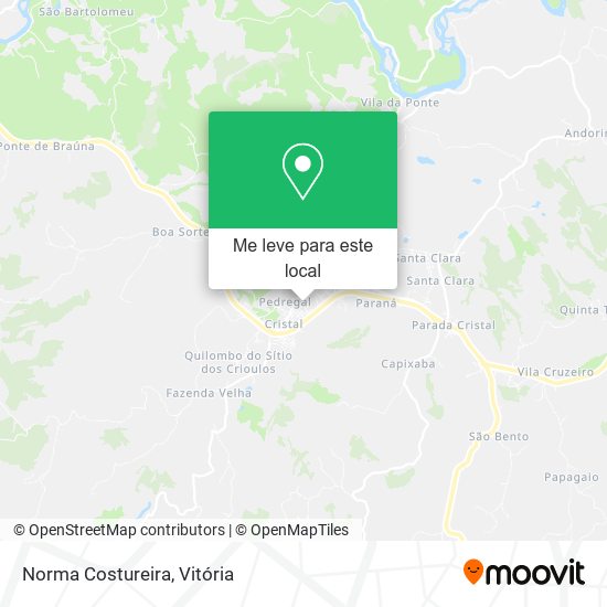 Norma Costureira mapa