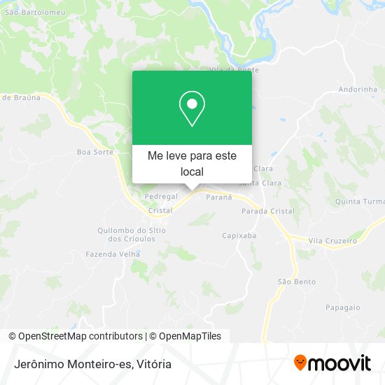 Jerônimo Monteiro-es mapa