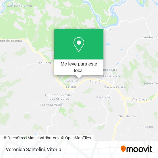 Veronica Santolini mapa