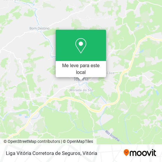 Liga Vitória Corretora de Seguros mapa