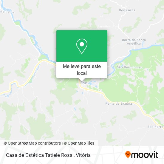 Casa de Estética Tatiele Rossi mapa