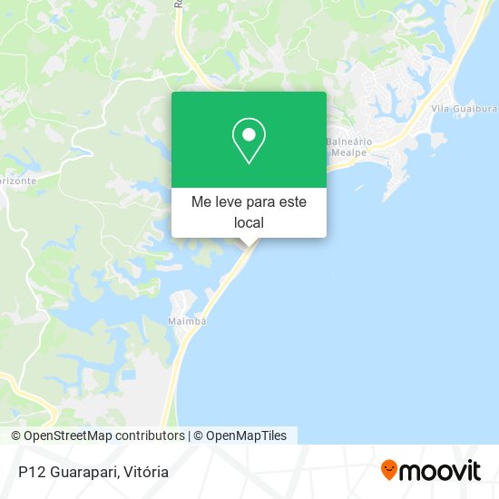 P12 Guarapari mapa