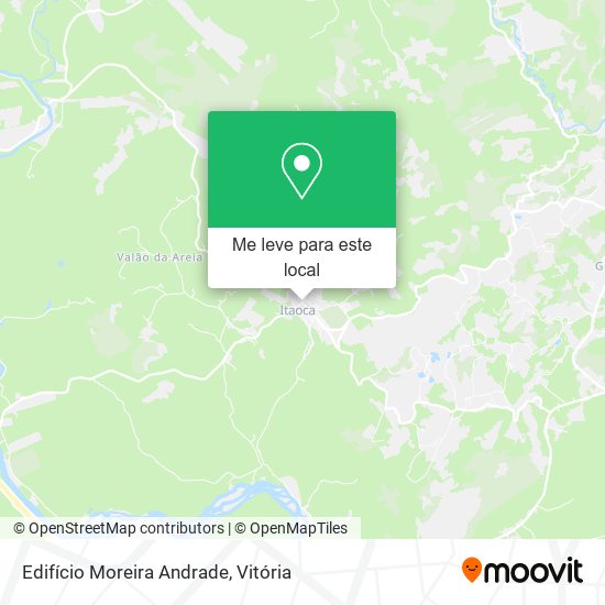 Edifício Moreira Andrade mapa