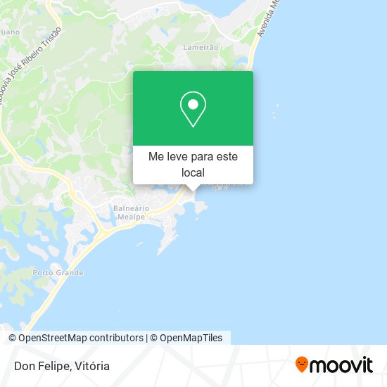 Don Felipe mapa