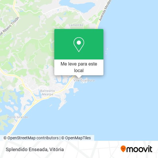 Splendido Enseada mapa