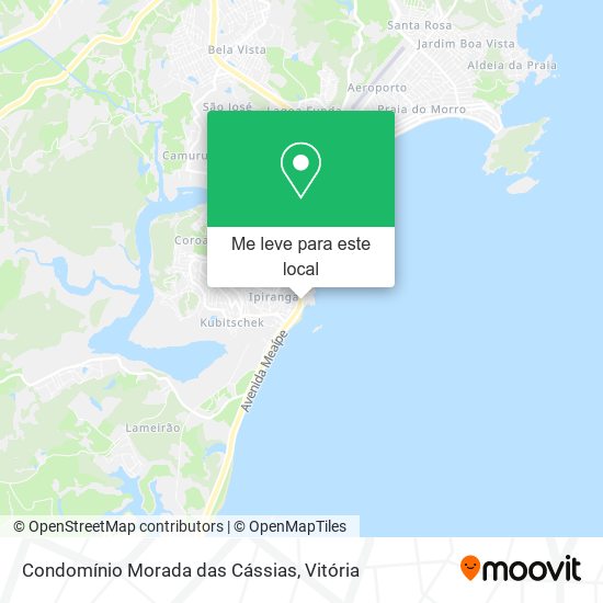Condomínio Morada das Cássias mapa