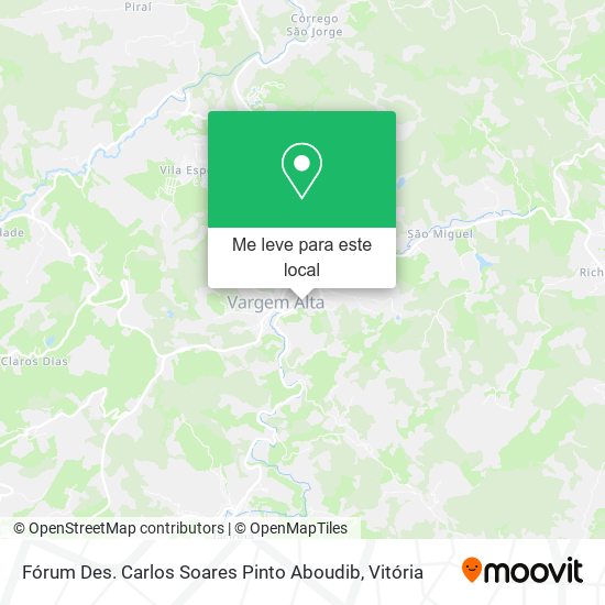 Fórum Des. Carlos Soares Pinto Aboudib mapa