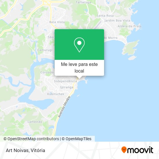 Art Noivas mapa
