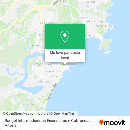 Rangel Intermediacoes Financeiras e Cobrancas mapa