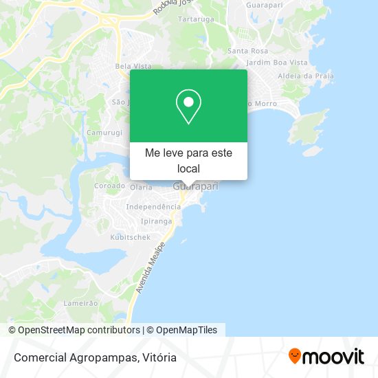 Comercial Agropampas mapa