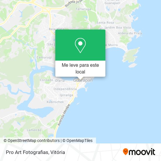 Pro Art Fotografias mapa