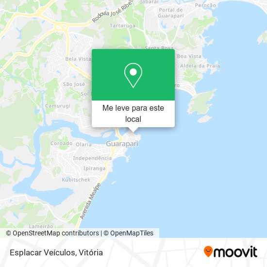 Esplacar Veículos mapa