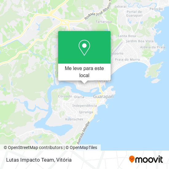 Lutas Impacto Team mapa