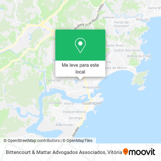 Bittencourt & Mattar Advogados Associados mapa