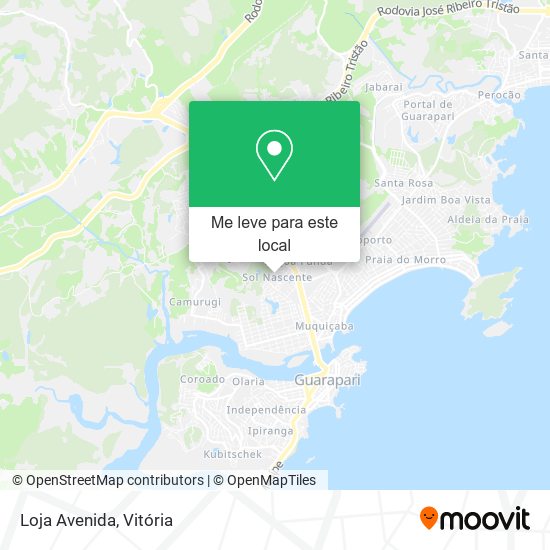 Loja Avenida mapa