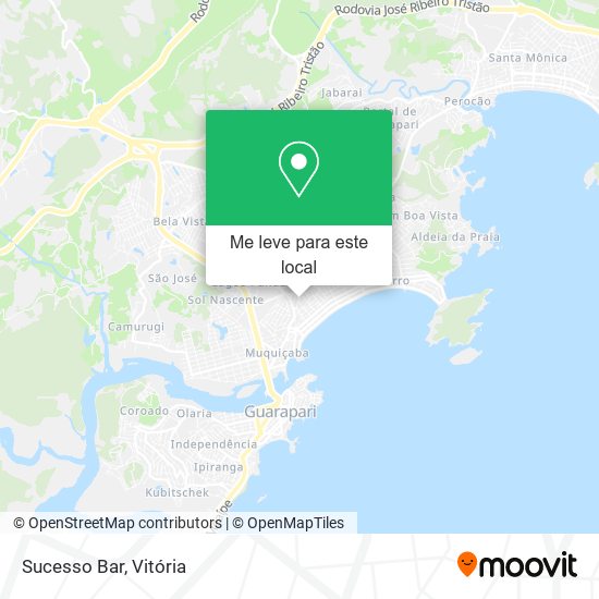 Sucesso Bar mapa