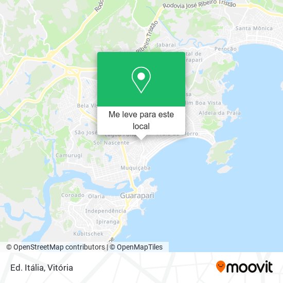 Ed. Itália mapa